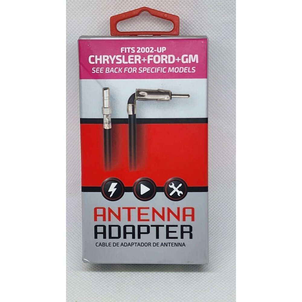 Antenna Adapter Cable AAPCR10 Fits Chrysler Ford GM 2002-Up By Metra Electronics